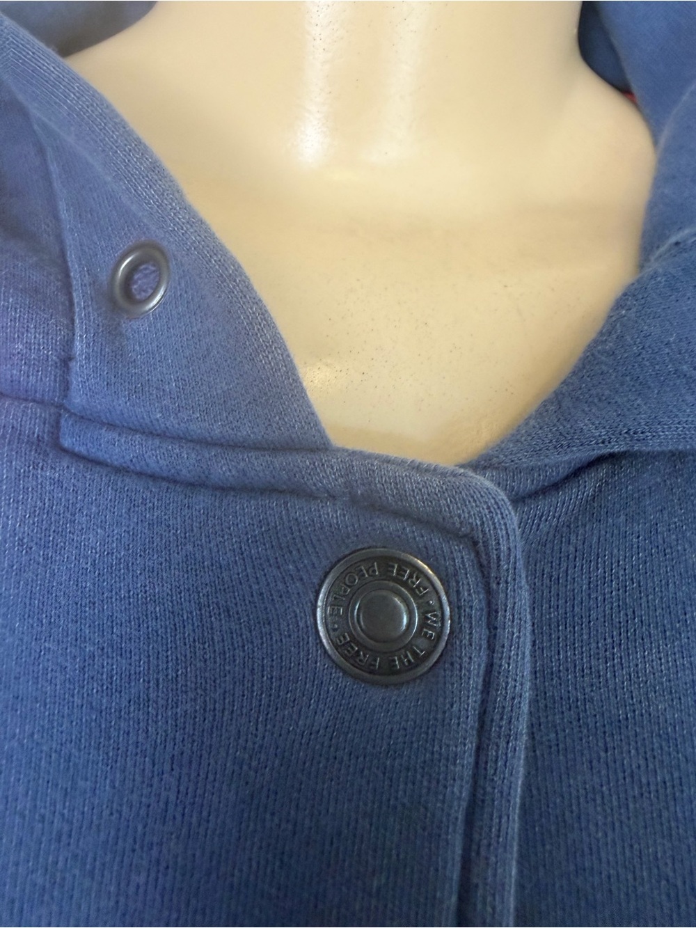 Free People We The Free Jianna Varsity Bomber Jacket large RARE - Picture 7 of 9